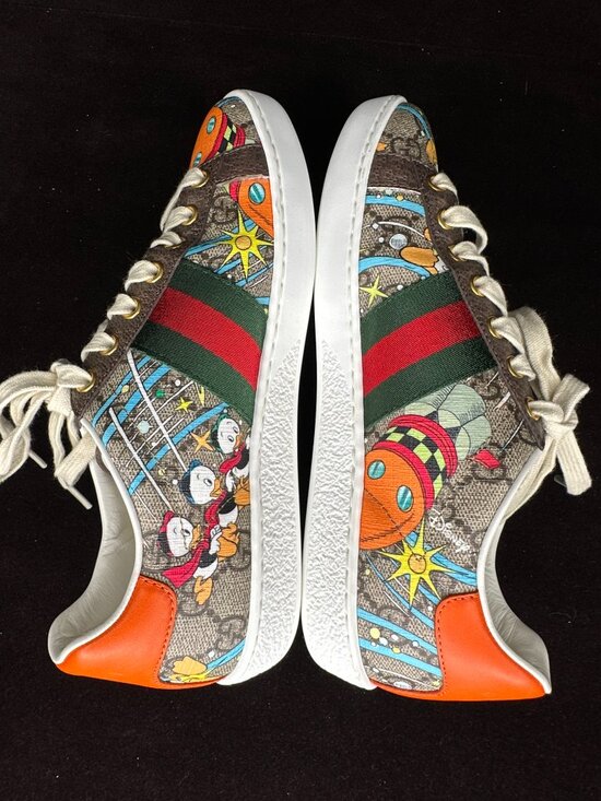 gucci Shoes - Gucci Disney x Donald Duck Ace sneakers with dustbag (NO BOX)